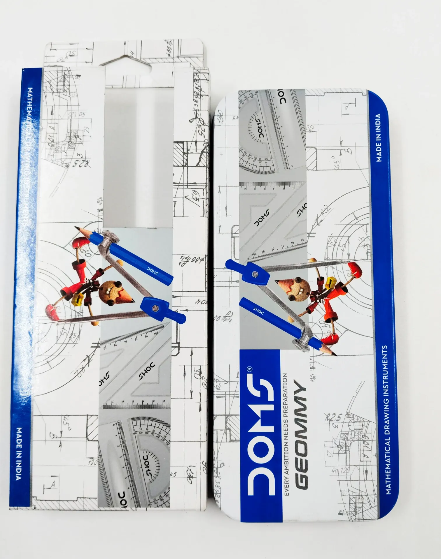 Doms Geommy Classic Geometry Box| For School Students