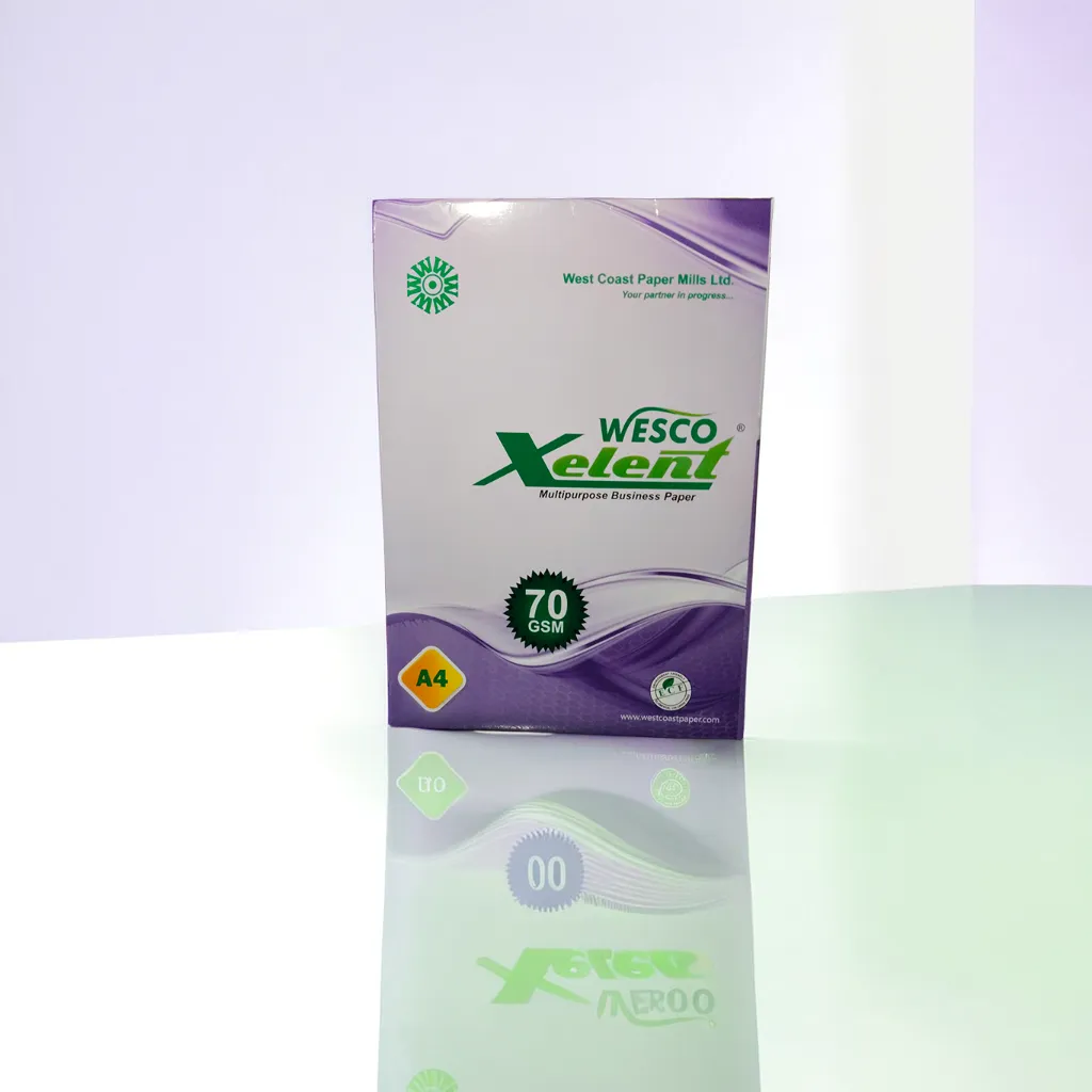 A4 Copier Paper | 70 gsm paper Pack contains 500 sheets of paper | Xelent