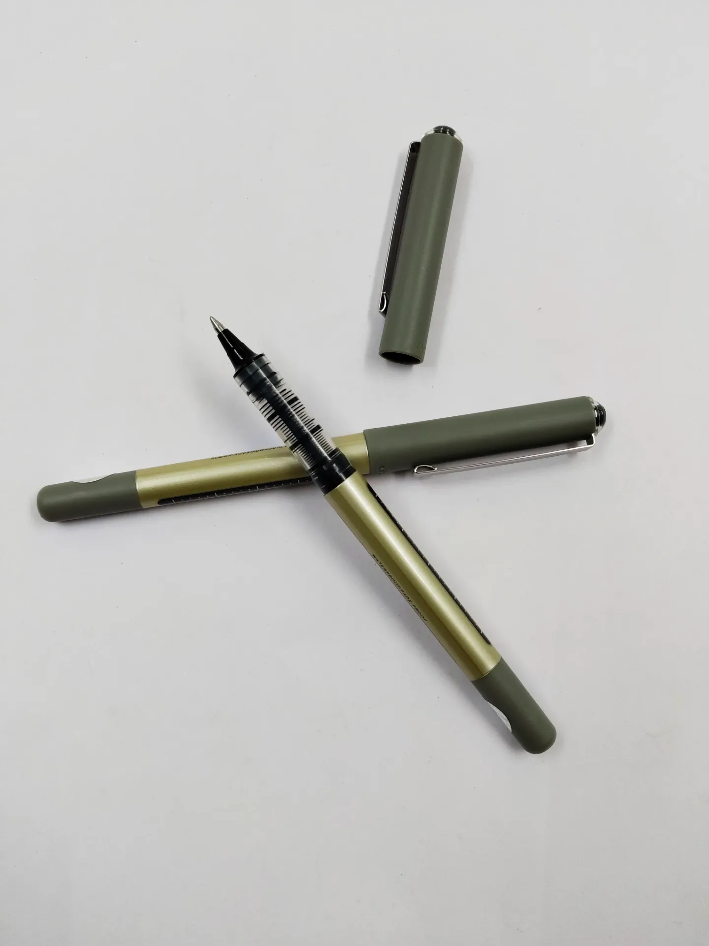 uni-ball Eye UB157 0.7mm Roller Ball Pen | Black, Pack of 2