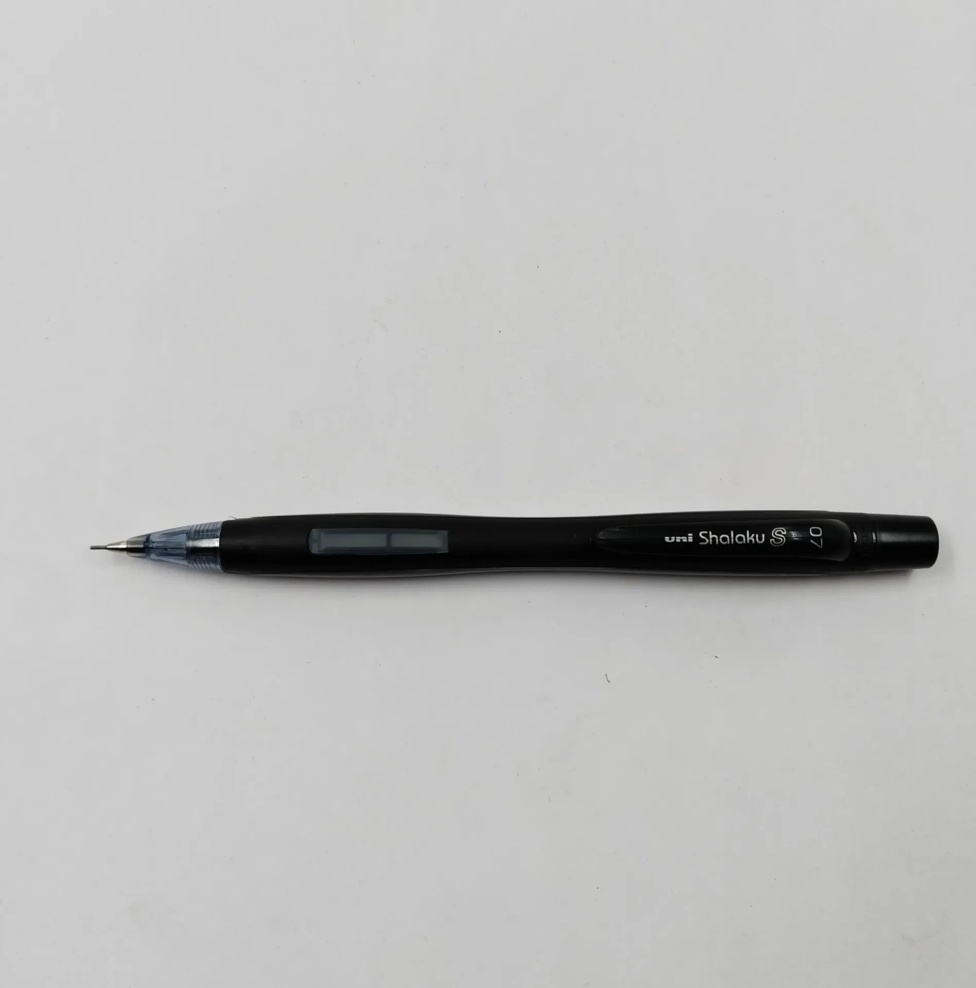 uni-ball Shalaku 0.7mm Mechanical Pencil | Rubberized Body with Unique Side Click Mechanism |