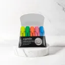 Camlin Highlighter| Smooth and Bright | No Smudging Pack contains 5 Highlighter