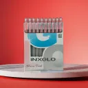 Doms Inxglo | Pen Body Glows in Dark | Red Ball Pen