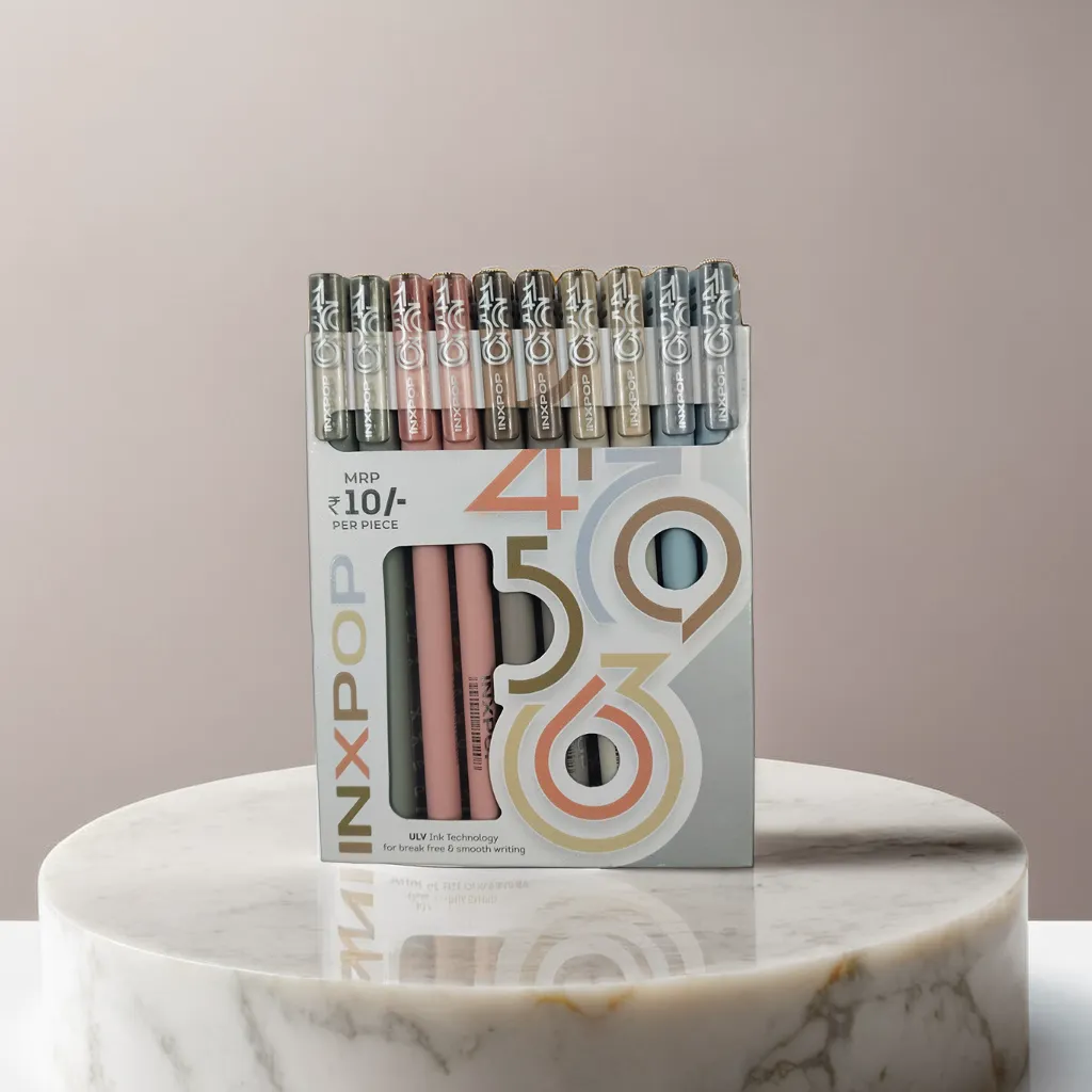 Doms Inxpop Blue Ball Pen