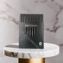 Pentonic 0.7 mm Ball Pen Blister Pack | Black Body | Blue Ink | Set of 10 Pens