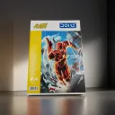 Doms Flash Series Notebook | A4 Size | 172 Pages | Single Line | Centre Stapled | Paper with smooth writing experience.