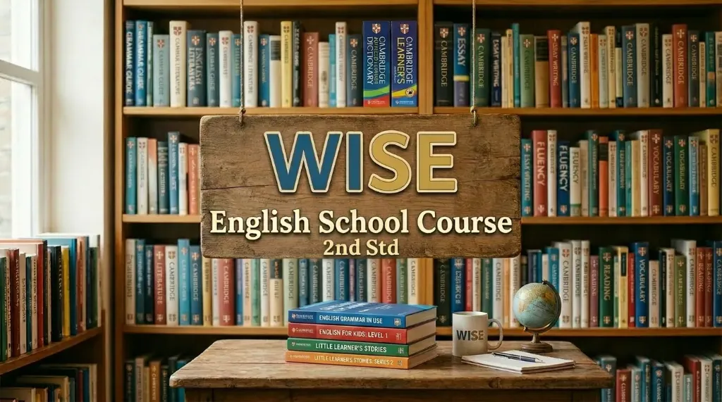 Wise English School 2nd Std Course | Flat 12% Discount