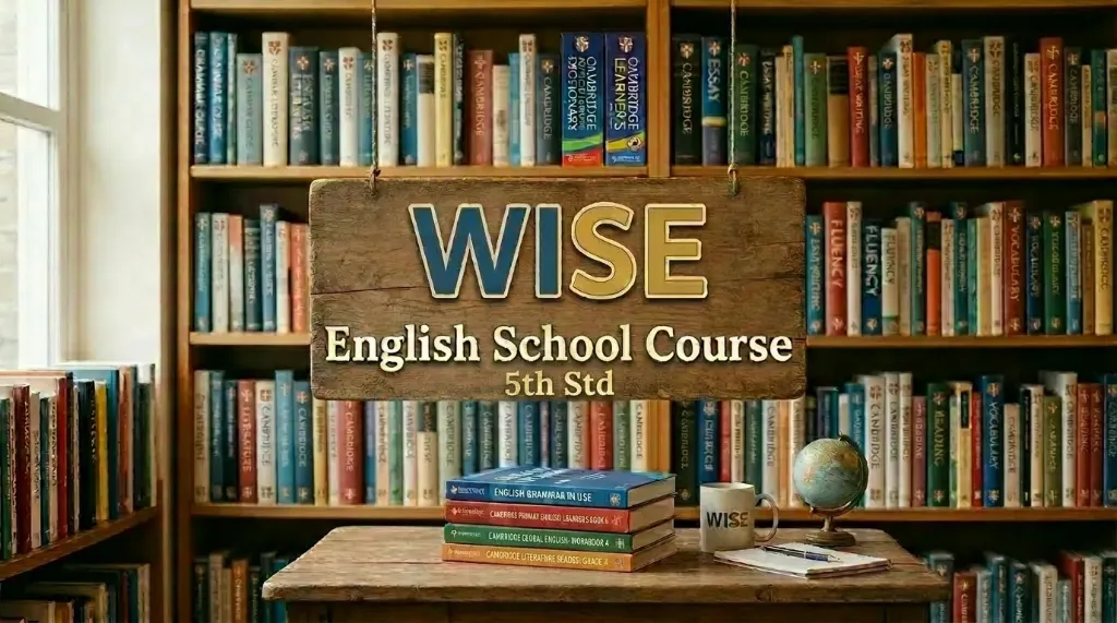 Wise English School 5th Std Course | Flat 12% Discount