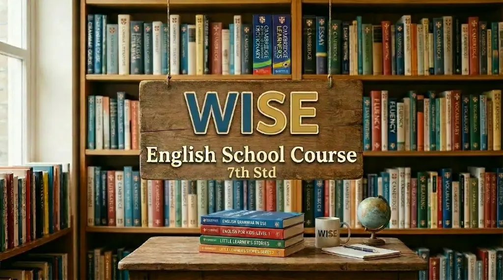 Wise English School 7th Std Course | 12 % Discount
