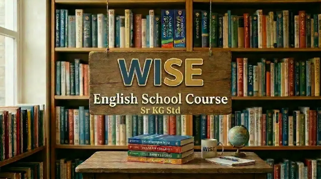 Wise English School UKG Std Course | Flat 10% Discount