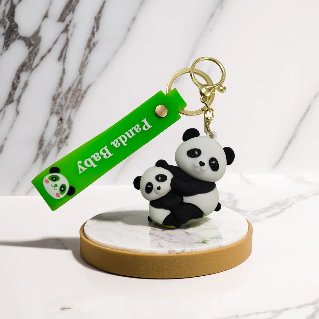 Panda 3D Keychain