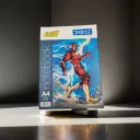 Doms Flash Series Notebook | A4 Size | 172 Pages | Single Line | Centre Stapled | Paper with smooth writing experience.