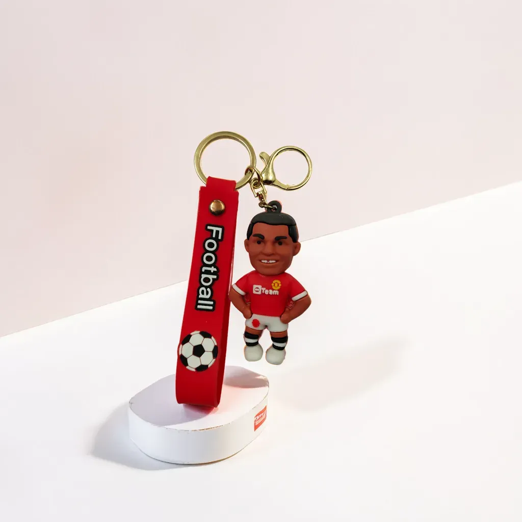 Soccer Player 3D Key Chain