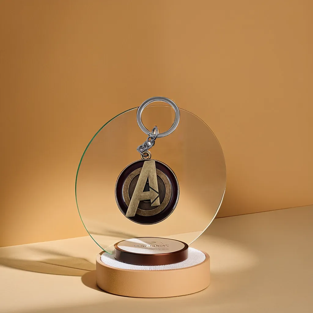 Avenger's Spinning Metal Keychain