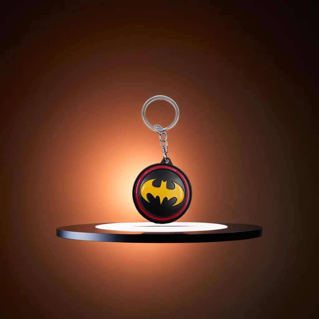 Batman Metal Spinning Keychain