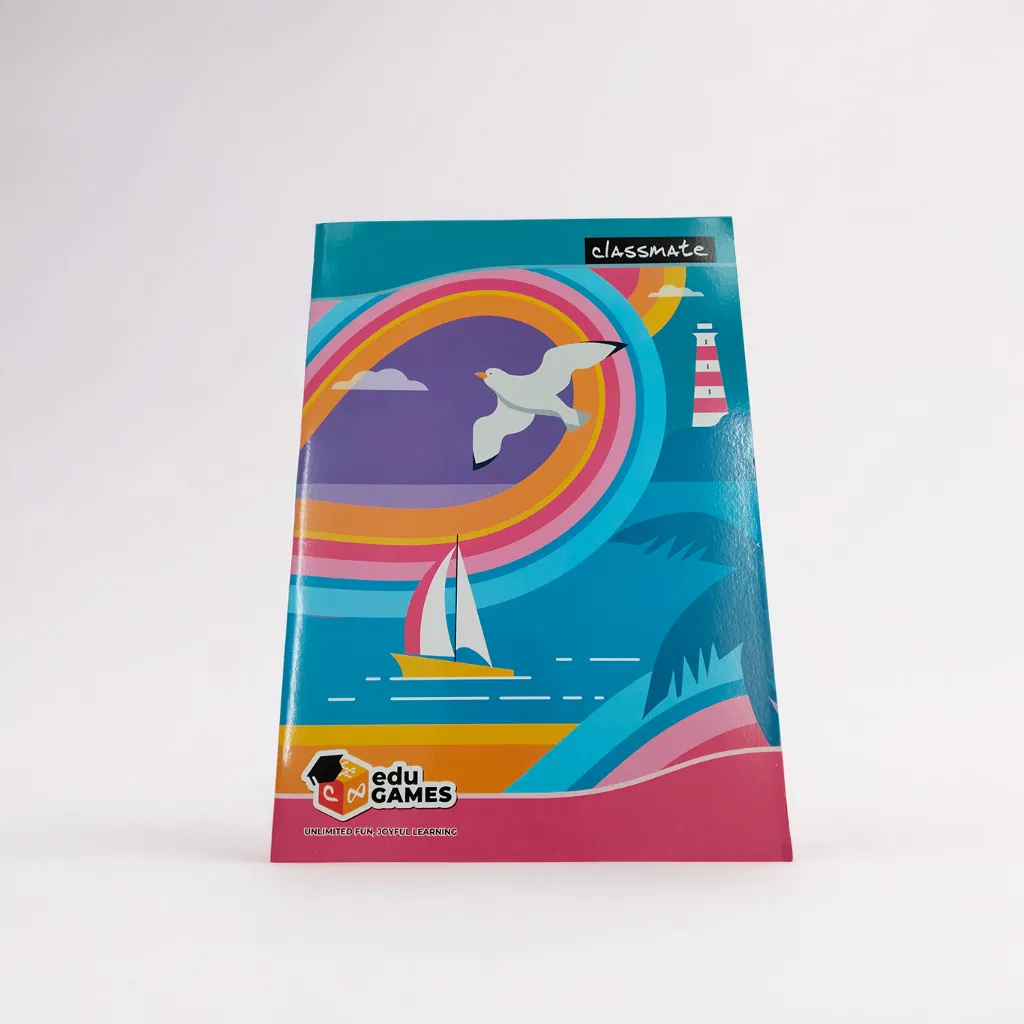 Classmate | Long Notebook for Student A4 Size (21cm X 29.7cm) | Single Line 172 Pages