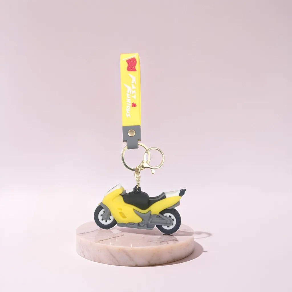 Superbike 3D Keychain