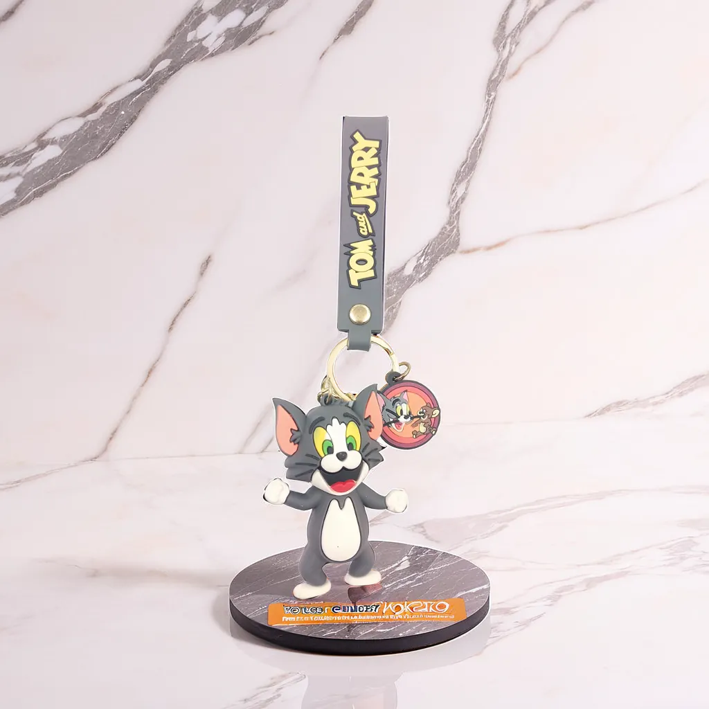 Tom and Jerry 3D Keychain