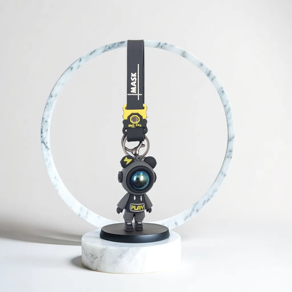 Astronauts 3D Keychain