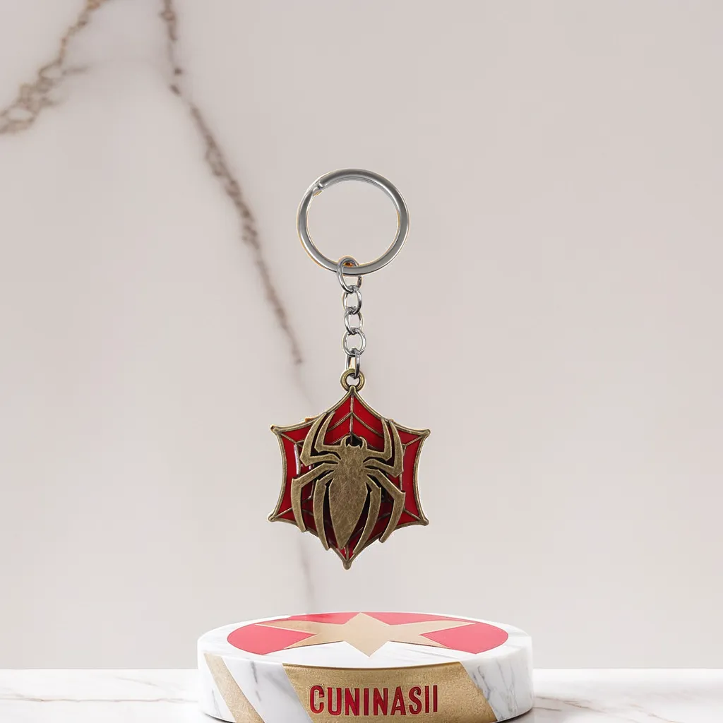 Limited Edition Spider Man Spinning Keychain