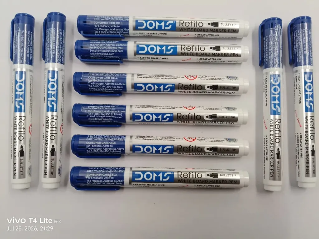 White Board Marker | Blue Color | pack contains 10 pieces