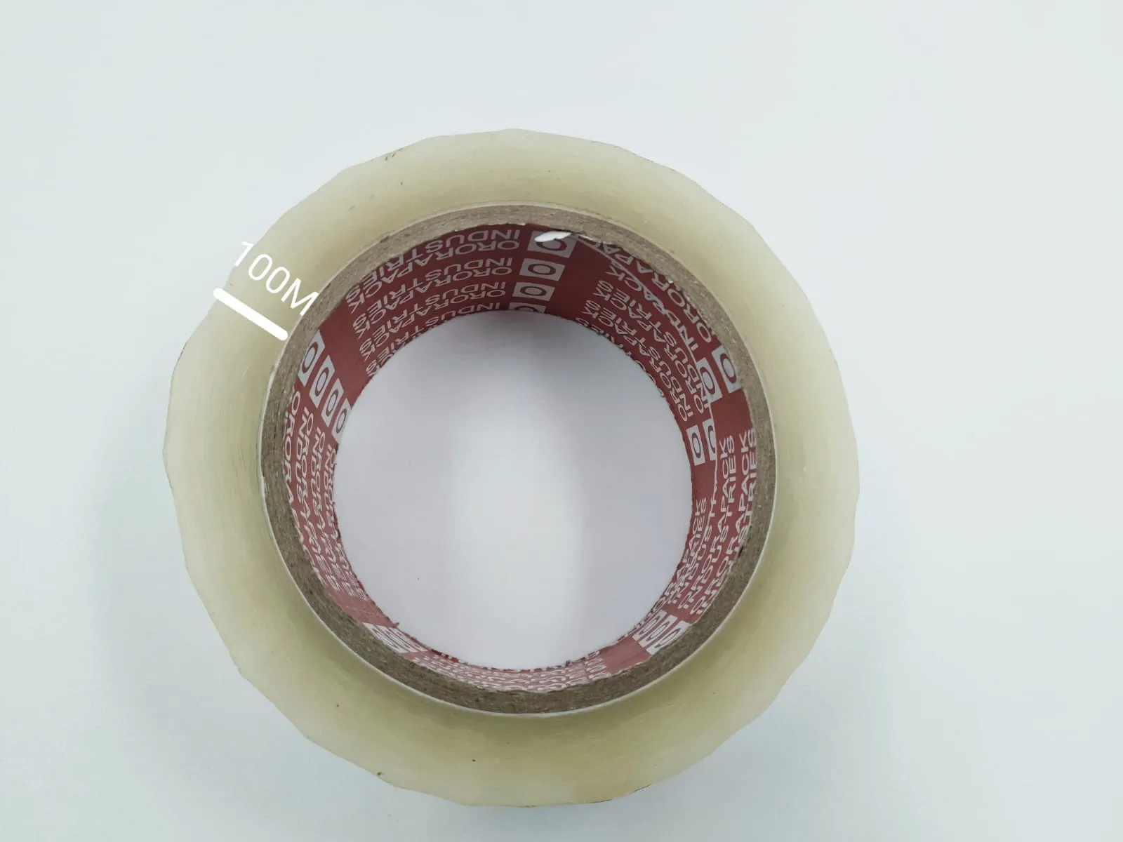 White Transparent Tape For Packing | High-Strength Packaging Tape | Self Adhesive Tape | 100 meter length.