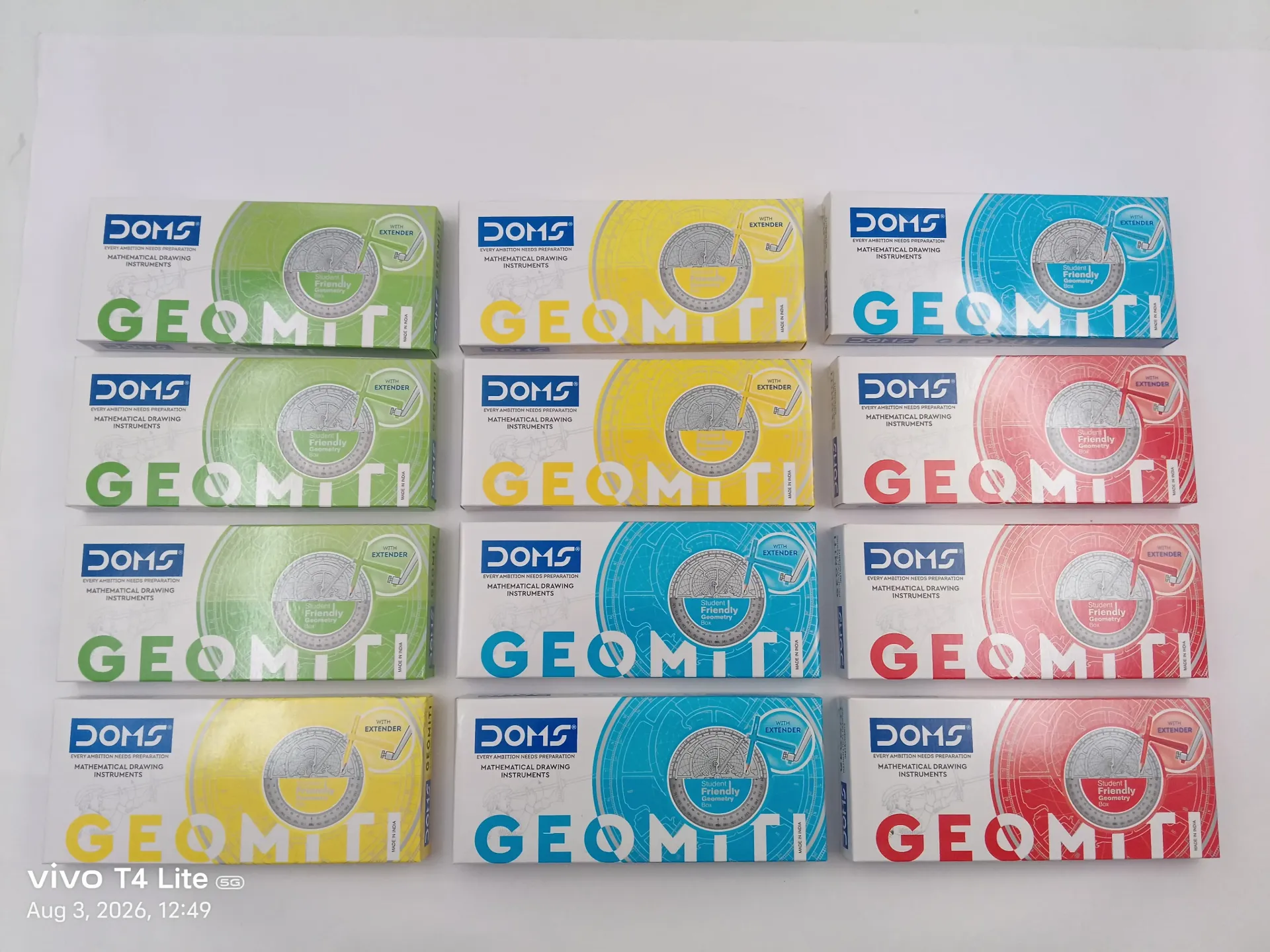 Doms Geomiti Geometry Box | Pack of 12