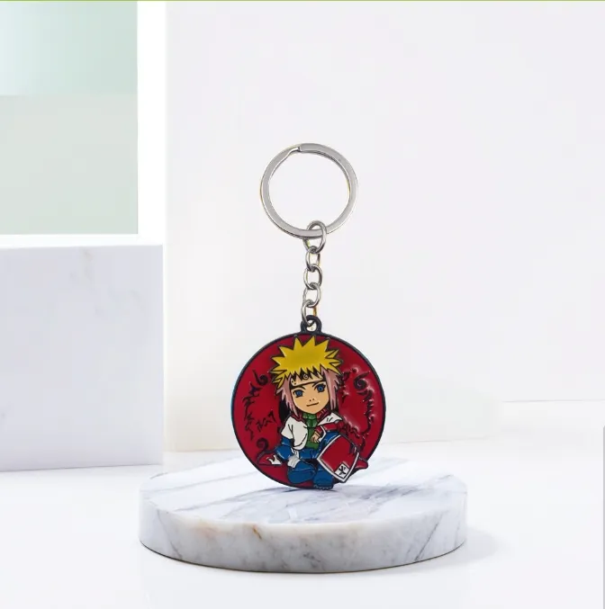 Minato Namikaze Spinning Metal Keychain