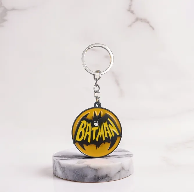 Batman spinning Metal keychain