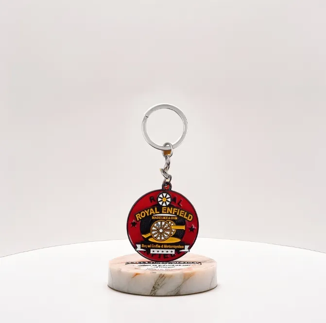 Royal Enfield Metal Spinning Keychain