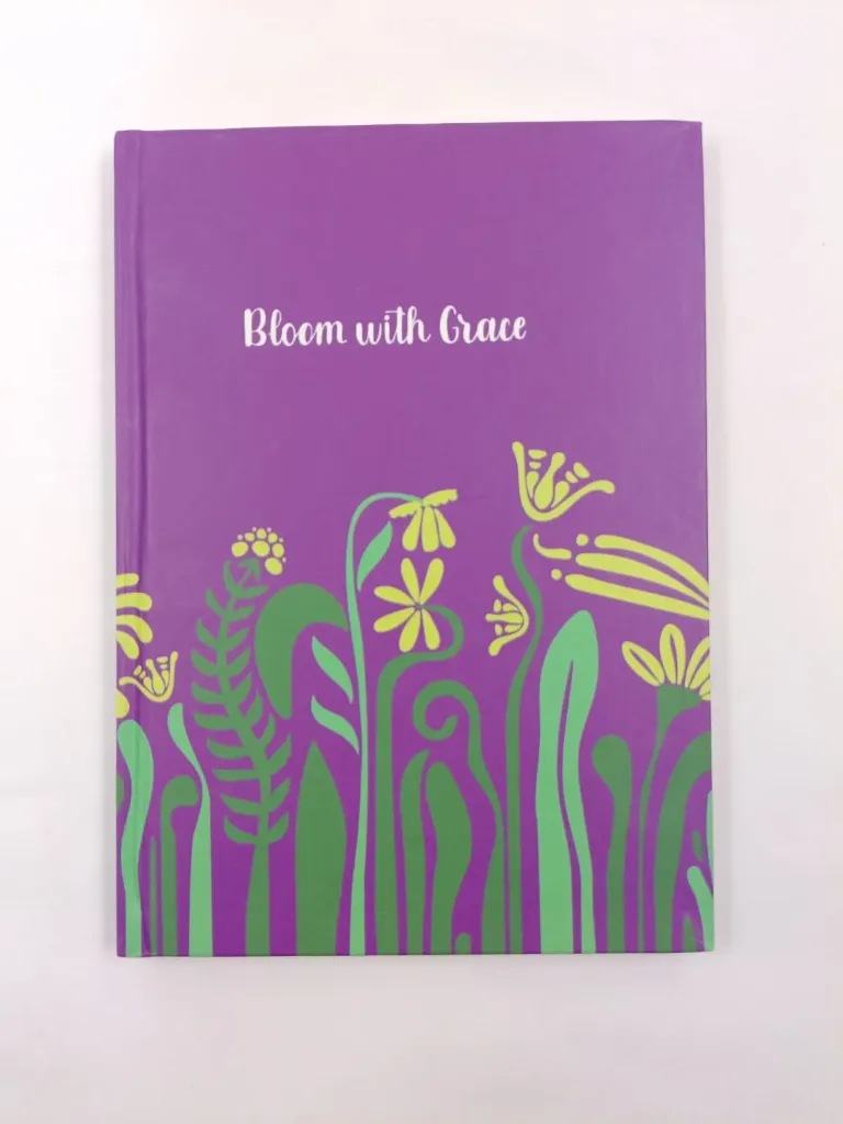 Bloom with Grace Hard Bound Diary | A5 Size