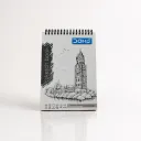 Doms Wiro Binding Notebook | Sketch Pad | Plain | 150GSM | 72 Pages | 14.8 x 21 cm (A5) | Pack of 1
