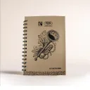 Prime Wiro Binding Notebook | Sketch book| Plain | 100 Pages | 14.8 x 21 cm (A5).