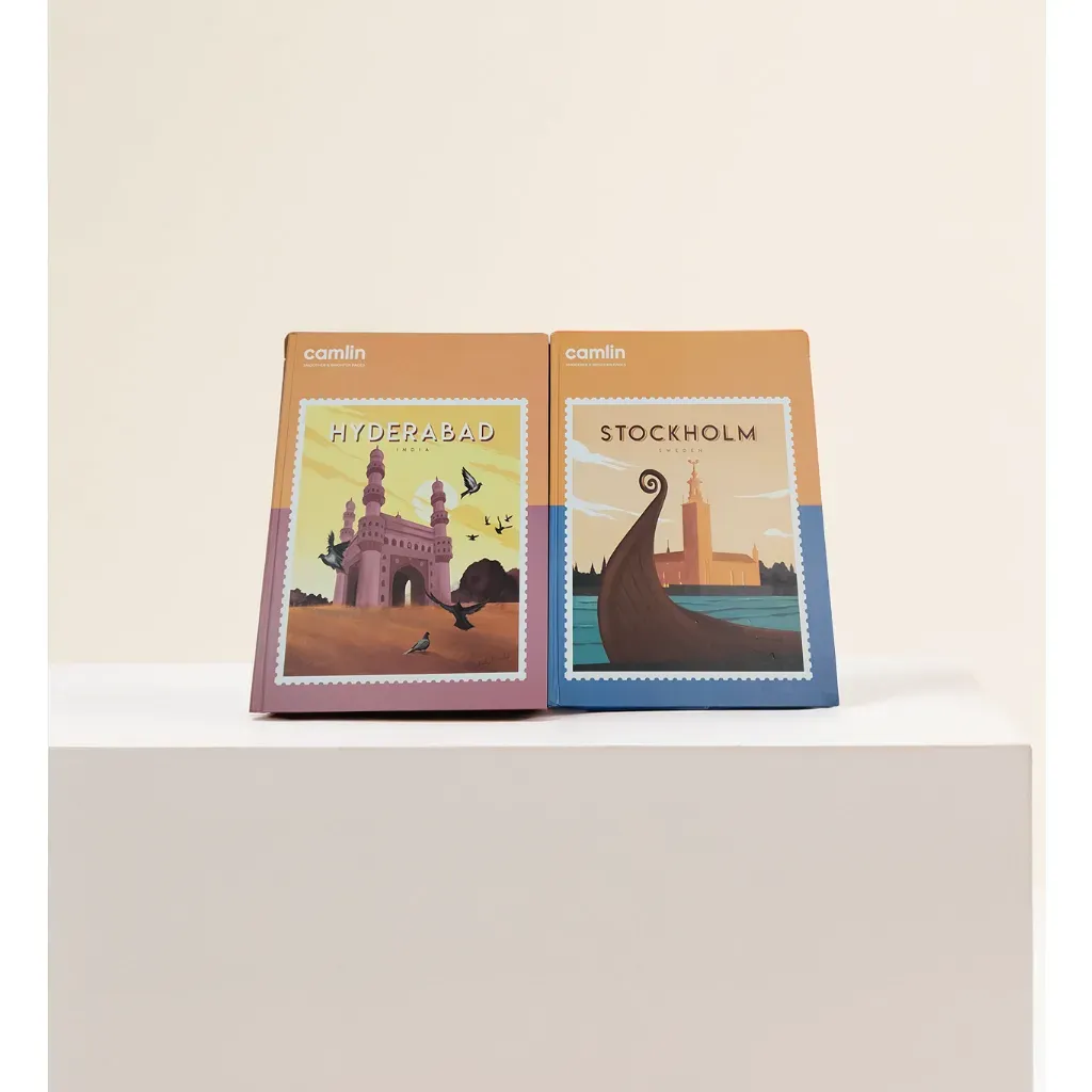 Hard Bound Register Pack of 2