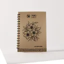 Prime Wiro Binding Notebook | Sketch book| Plain | 100 Pages | 14.8 x 21 cm (A5).