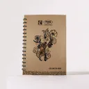 Prime Wiro Binding Notebook | Sketch book| Plain | 100 Pages | 14.8 x 21 cm (A5).
